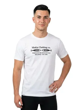 T-shirt à Manches Courtes Fiskari White S