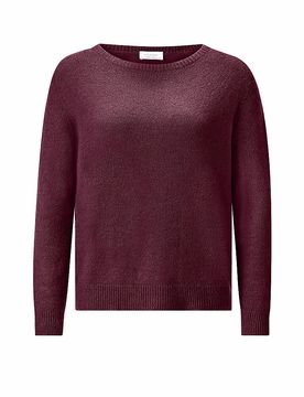Pullover dunkelrot S damen