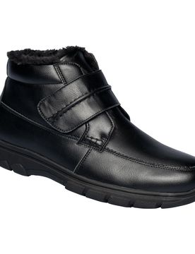 Klett-Stiefel mit Leder „Herrmann“ 40 schwarz