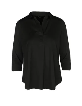 T-shirt blouse LOLA noir XL - Thylie - FashionsVida