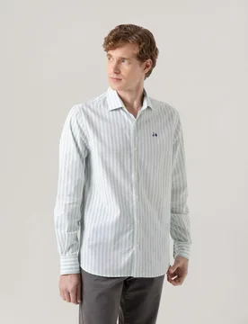 Camisa de hombre corte regular rayas - Scotta 1985 - FashionsVida