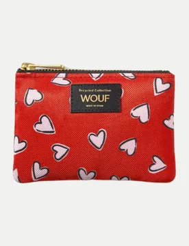 WOUF Kleiner Beutel Crush Rot - WOUF - FashionsVida