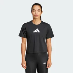 T-shirt da allenamento Train Essentials Big Logo Performance 2XS Black
