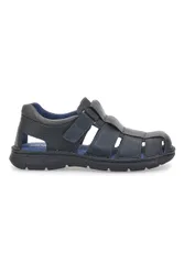 Sandali Fisherman Neri In Pelle 7402 41
