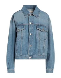 Chaqueta vaquera Mujer Azul marino 36 Mujer