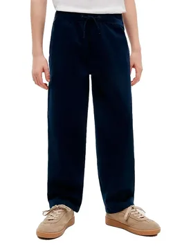 Pantaloni Sportivi Kb0kb10282 Baggy Fit Dark Night Navy 24 Mesi - Tommy hilfiger - FashionsVida