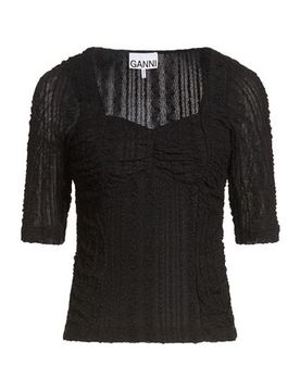 GANNI Top Damen Schwarz 38 Damen
