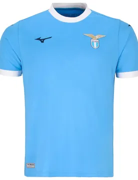 T-shirt à Manches Courtes Domicile Lazio 25/26 Sky Blue L