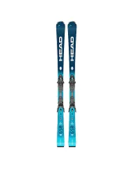 Set de esquí de carreras Worldcup Rebels E.GSR + PR 11 GW azul oscuro 170