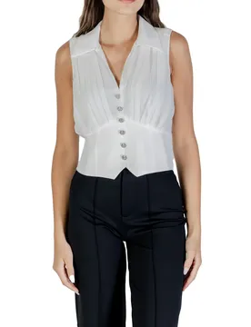 Damen Top Weiß 488270
