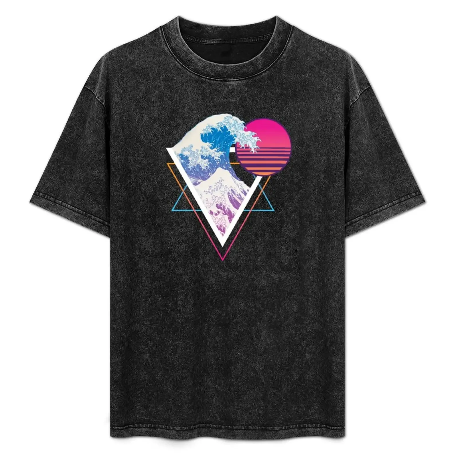 Outrun the Wave T-Shirt Basic Breathable Solid Color T-Shirt - Aliexpress - FashionsVida