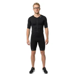 Trisuit A Maniche Corte Aerosuit Perform 2 Black