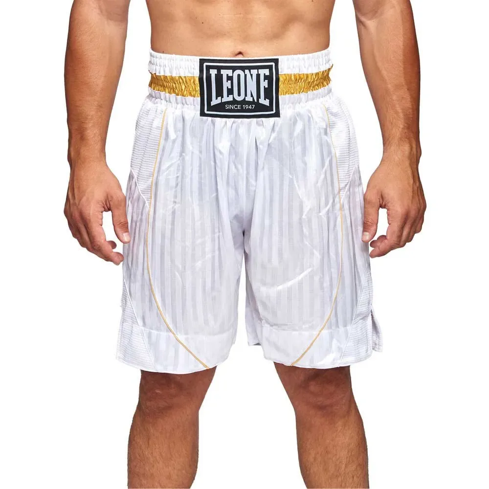Short De Boxe Extrema 3 White L - Leone1947 - FashionsVida