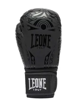 Gants De Boxe En Cuir Synthétique Haka Black 10M oz
