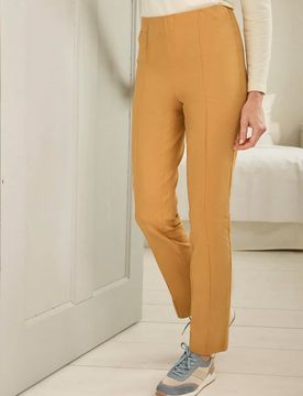 Thermo-Hose Edel-Stretch - Caramel - female - Size: 40