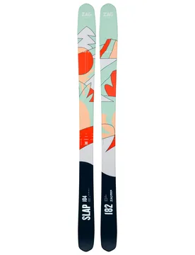 Freeride Skifahren Slap 104 2026 aus Wolle Größe 188 cm Blau - ZAG - FashionsVida