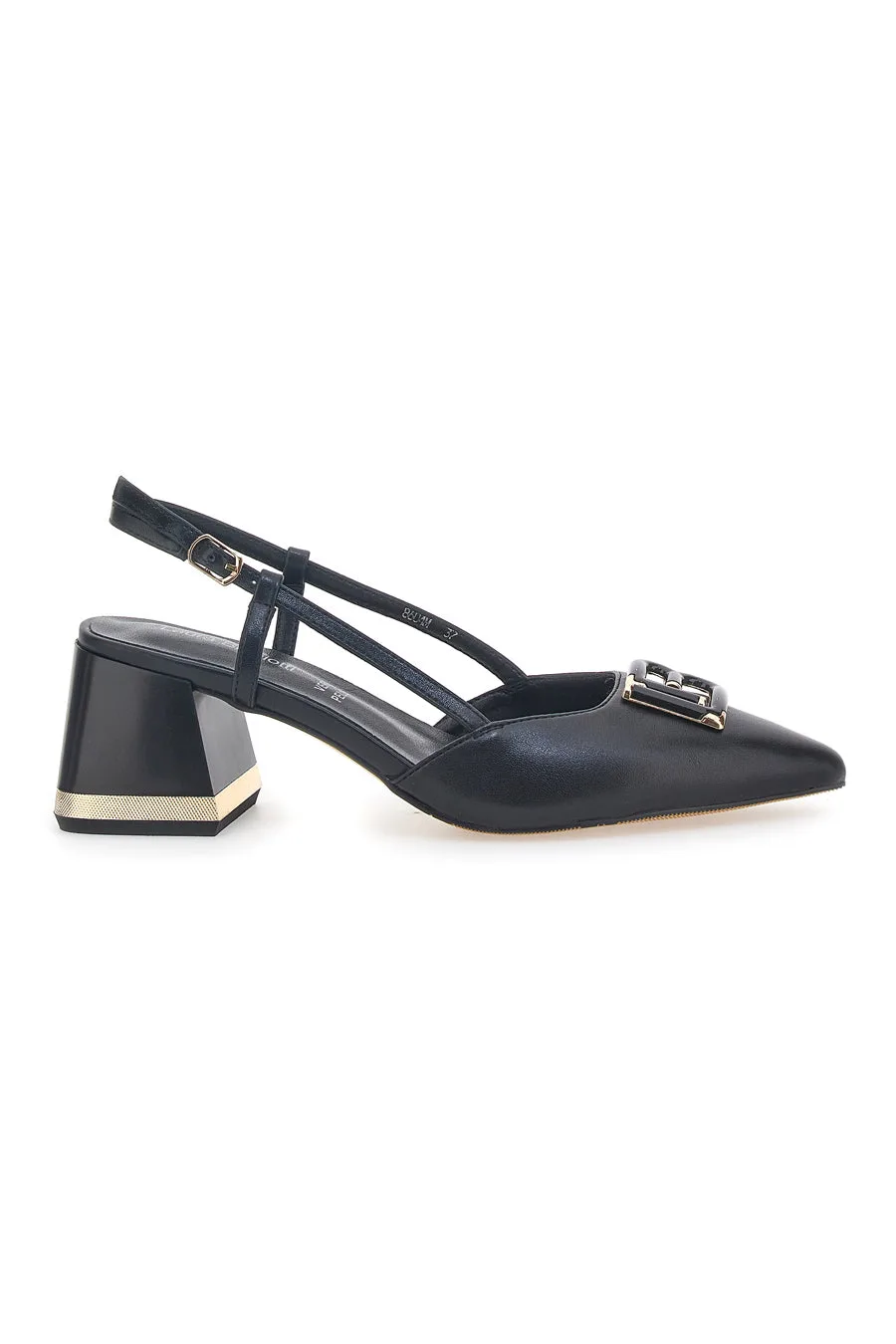 Décolleté Slingback Nere 8604 39 - Laura Biagiotti - FashionsVida