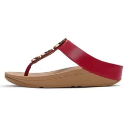 Sandales Halo Bead Circle Metallic Toe Post Burnt Berry EU 36