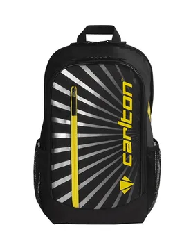 Team Backpack Black / Silver / Yellow One Size - Carlton - FashionsVida