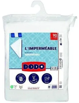 Protège-Matelas Modèle Imperméable Blanc Einheitsgrösse - DODO - FashionsVida