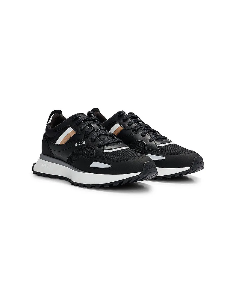 Sneakers JONAH_RUNN_MX_N negro 46 - BOSS - FashionsVida