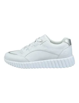 Sneakers Bianche con Inserti Effetto Metallizzato D45AL6055050 41 - Bagatt - FashionsVida