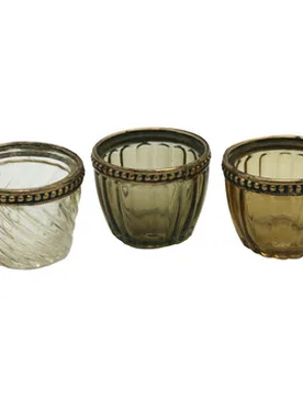 Kerzenhalter, Kerzengläser 3he Kerzenhalter Einheitsgrösse - Signes Grimalt - FashionsVida