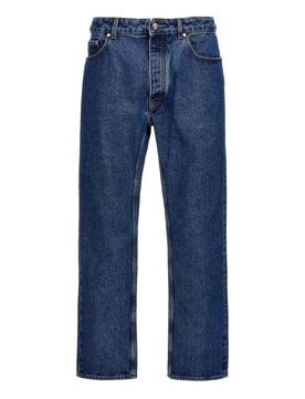 Palm Angels Jeans con monogramma