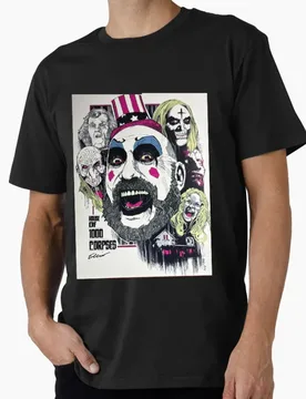 Captain Spaulding 1225 House Of 1000 Corpses Sacry Rob Zombie Gift T-Shirt 80s Horror movie Graphic Clothes All size Tops - Aliexpress - FashionsVida
