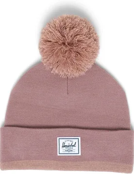Gorro mujer de punto acanalado con borla - Herschel - FashionsVida