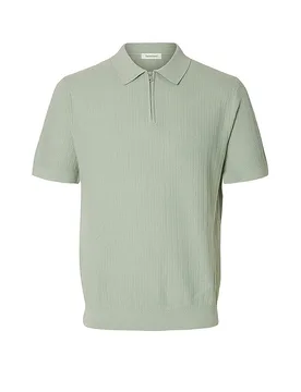 Poloshirt SLHCRAN gris XXL - Selected - FashionsVida
