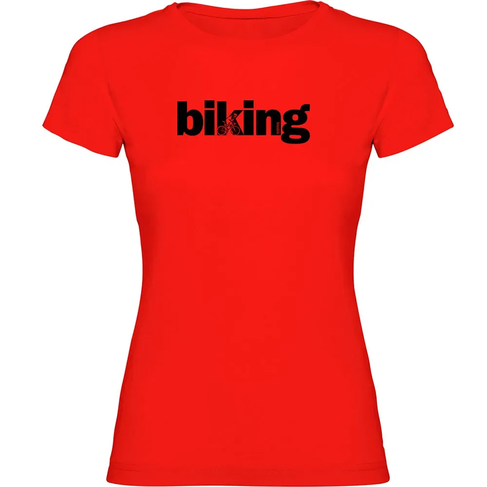 T-shirt à Manches Courtes Word Biking - Kruskis - FashionsVida