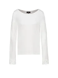 T-shirt à manches longues blanc 40