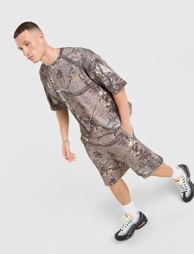 Mens Lua Waffle T-Shirt - Marrone, marrone marrone Uomo taglia XL