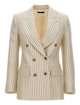 Tom Ford Blazer doppiopetto a righe