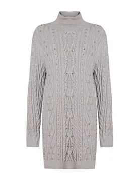 Minivestido Mujer Gris perla 38,42 Mujer - No Secrets - FashionsVida