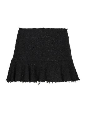 Blumarine Mini Lurex Bouclé Skirt