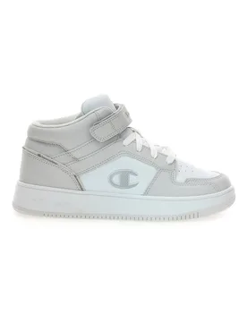 Sneakers alte bianche con logo RD18 2 Mid G GS 36 - Champion - FashionsVida