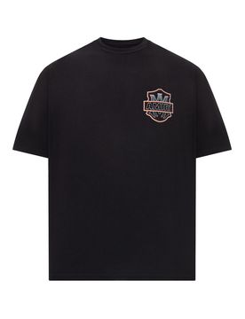 T-shirt in cotone Crystal Dream americano