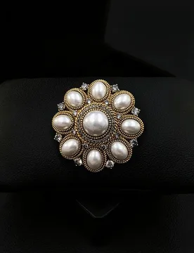 Chinese Antique Badge Round Flower Brooch Luxury Retro High-End Corsage Fashion Pin Clothes Accessories Women Jewelry Gifts - Aliexpress - FashionsVida