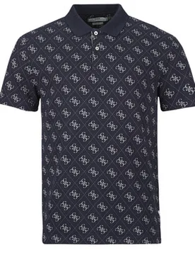 Poloshirt Ss All Over 4g Jacqaurd Polo Eu S;Eu M;Eu L;Eu Xl Male - Guess - FashionsVida