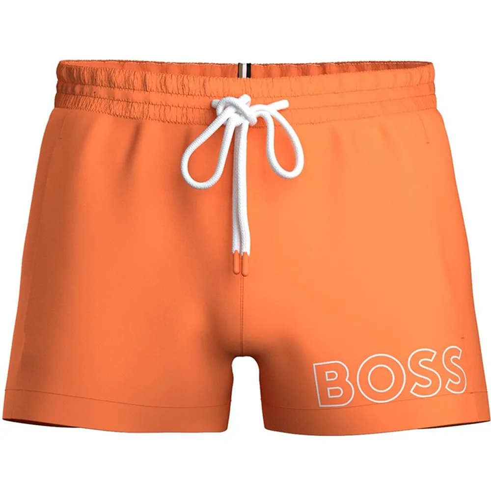 Bañador bermuda de hombre liso - Boss - FashionsVida