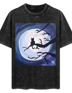 Howl at the Moon - Original artwork by Dody Denman T-Shirt UV Sun Protection Tee Shirt - Aliexpress - FashionsVida