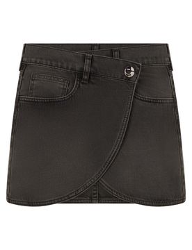 Coperni Trendy Mini Wrap Skirt
