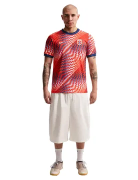 Norwegen Prematch-Trikot Coupe du Monde 2026 - Rouge - male - Size: L - Nike - FashionsVida