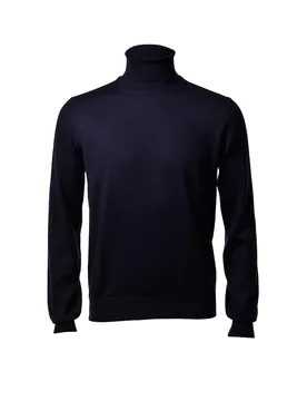 Rollkragenpullover bleu marine 50 - Gran Sasso - FashionsVida
