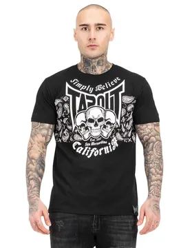 T-shirt à Manches Courtes Adelantos Black / White L