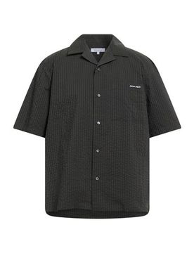 MAISON KITSUNÉ Hemd Herren Dunkelgrün M,S Herren