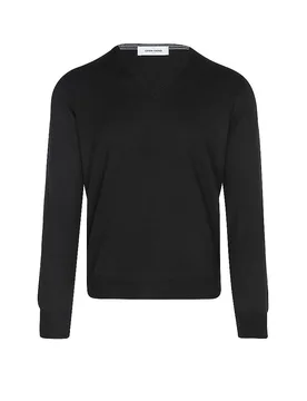 Pullover schwarz 56 herren - Gran Sasso - FashionsVida