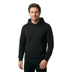 Felpa Con Cappuccio Ess Elevated Black L